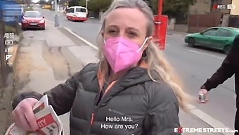 Public Sex With Prolapsed Vagina And Deepthroating