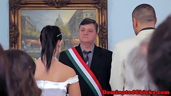 Post-Nuptial Bdsm: A Stunning Bride Submits To Dominance