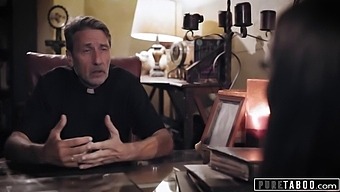 Inappropriate Priest Seduces A Desperate Soon-To-Be Bride
