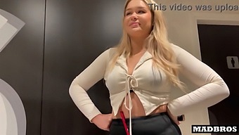 An English Boss Gets Sexually Assaulted In The Restroom And Elevator While On Duty!