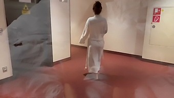 Steamy Encounter With A Sexy Unknown Woman At A Hotel Spa
