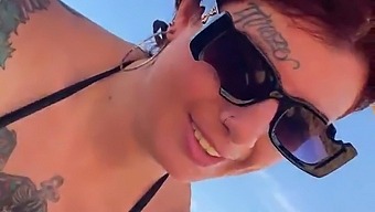 I Gave Him A Blowjob On The Beach In Front Of Everyone