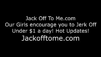 Watch Lola Give Joi Fishnet Jerk Off Instructions