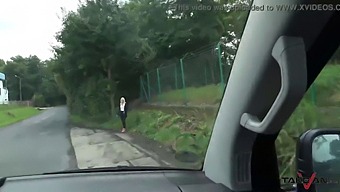 Blond Woman Consents To Sex After Being Approached, And Loudly Moans During Doggy-Style Penetration