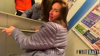 Neighbor Seduced Me In The Elevator And We Had Sex On The Way Home