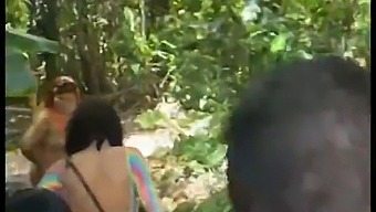 A Group Adventure To The Beach For A Wild Party