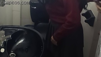 Secretly Recorded Video In College Dorm Shower Room With College Students
