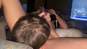 Bisexual Caregiver And Her Partner Explore New Sex Toy Together