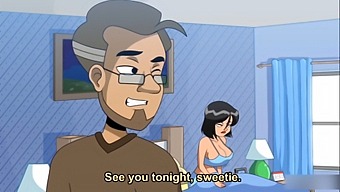 Cartoon Housewife Discovers Stepson'S Sexual Activity And Offers Assistance