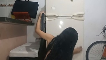 Latina Stepsister Craving Big Cock - Doggystyle And Sloppy Action