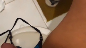 My Best Friend'S Mom Discovers Me Pleasuring Myself With Her Underwear And Receives A Oral Sex Until I Climax In Her Mouth (Part 1)